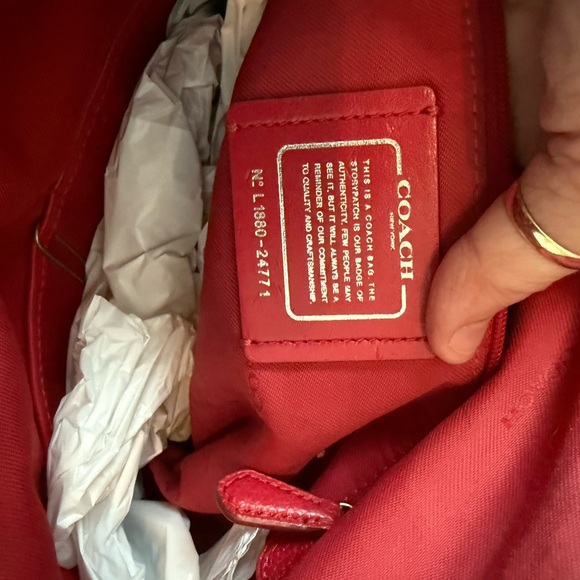 Coach Legacy Leather Penny Shoulder Bag style 24771 - Picture 5 of 10